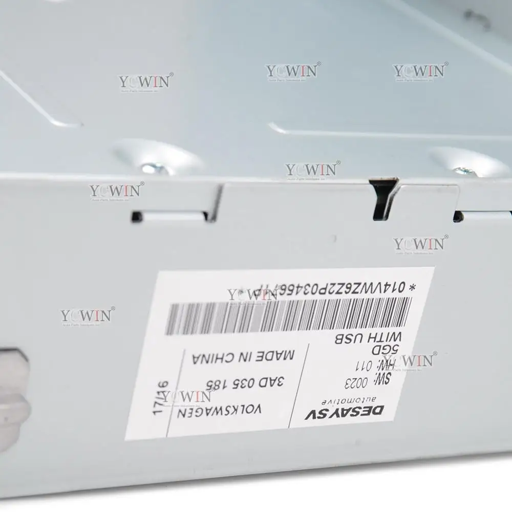 3AD 035 185 RCD 510 автомобильный радиоприемник mp3 плеер USB AUX SD карта для VW Golf MK5 Jetta MKV Tiguan