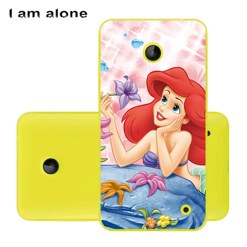 PC KK9 Чехлы для телефонов I am alone для microsoft Nokia Lumia 630 4,5 дюйма, жесткий пластиковый мобильный Модный Цветной чехол для Nokia 630 - Цвет: PC KK9