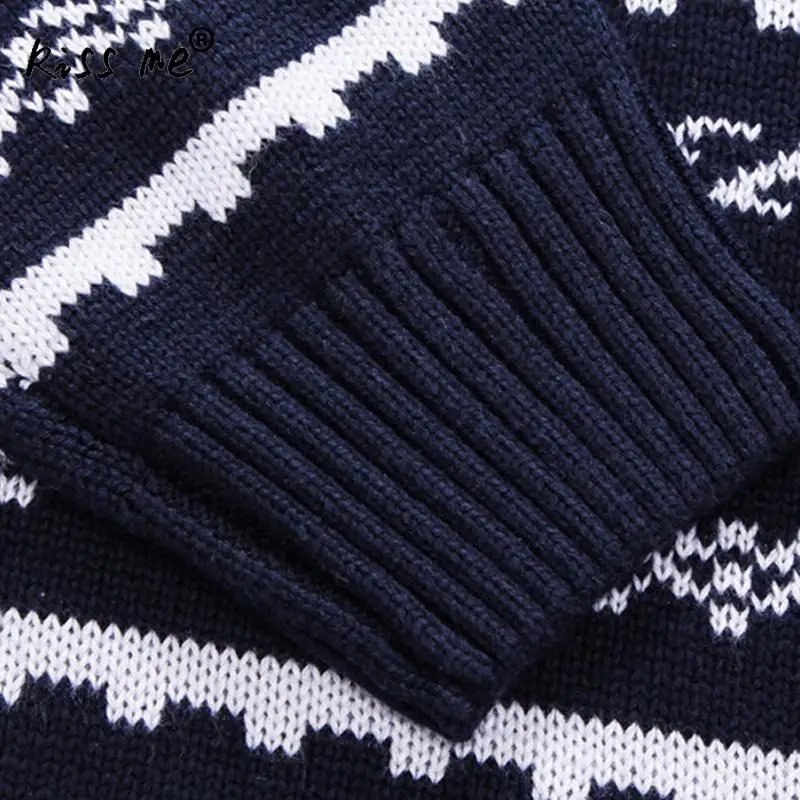 Новинка 2017 г. мужские Рождественские свитера шерстяной свитер Мужчины Полосатый