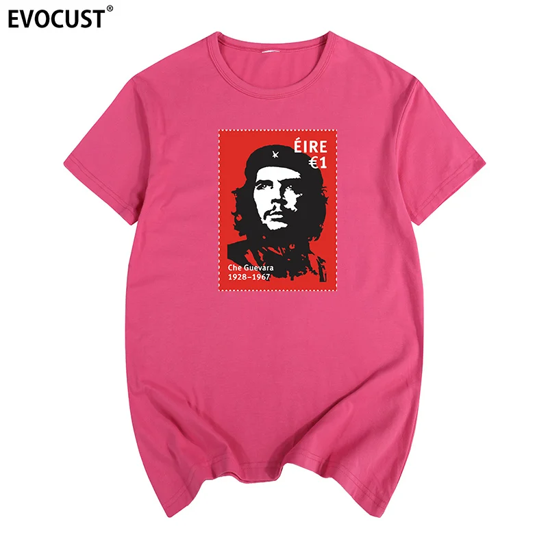 Летняя Хлопковая мужская футболка che Guevara с принтом в стиле ретро |