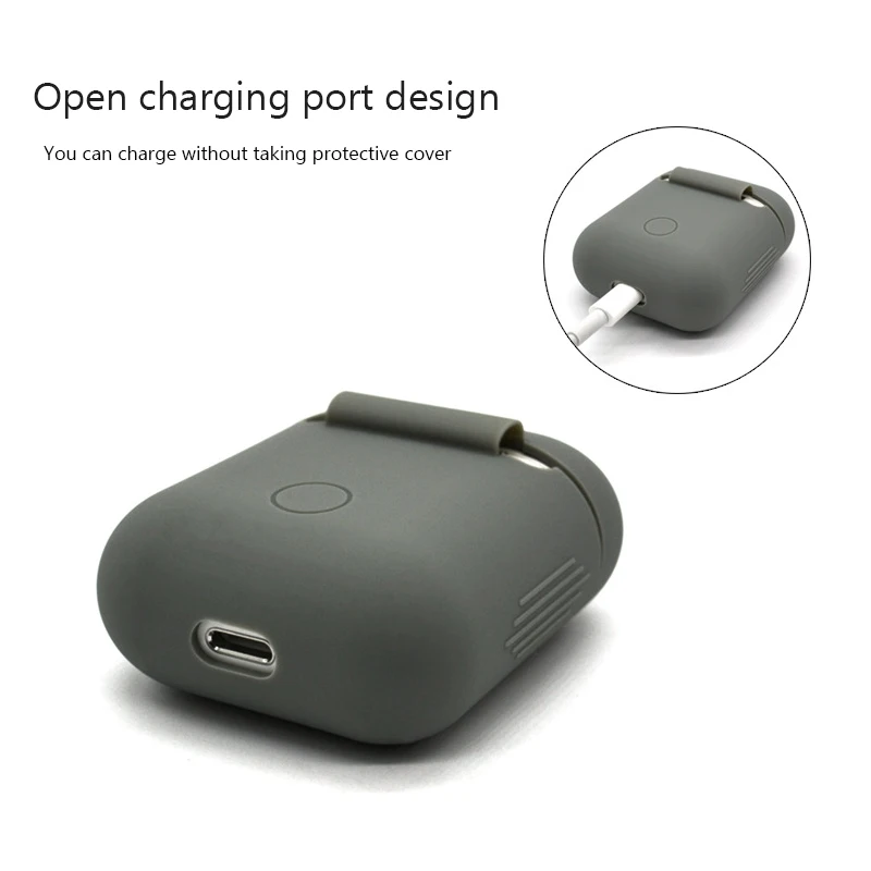 TYNNSEIN Мягкие силиконовые наушники чехол для установки гарнитура airpods