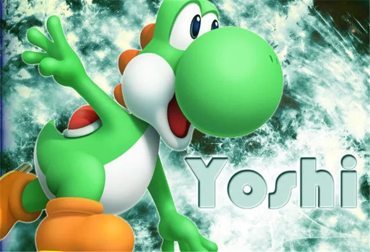 IPiggy 1" Luigi игрушка кукла Кино ТВ плюшевая кукла в подарок 40 см Yoshi плюшевая игрушка кукла большой размер гигантский Yoshi Super Mario Bros Yoshi