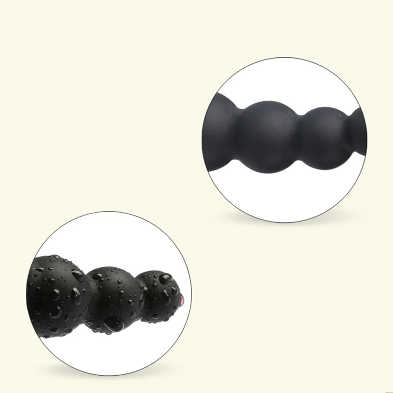 Мягкие Силиконовые анальные шарики Анальная пробка массаж простаты секс-игрушки