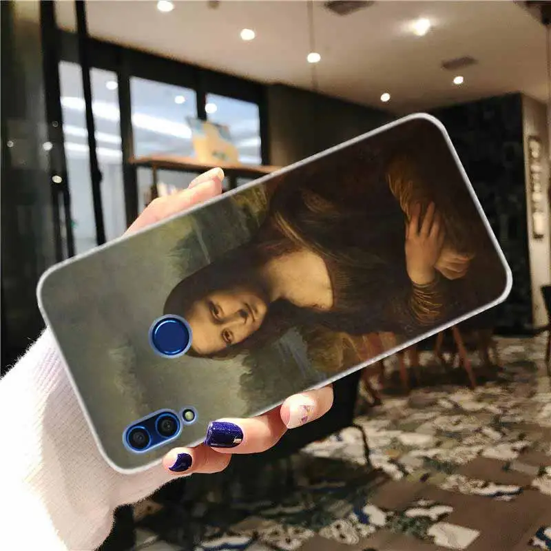 Мягкий силиконовый чехол для Huawei Honor 30 20 Pro 10 9 9X Lite 10i 9a 8a 7a 30s италия леонардо да