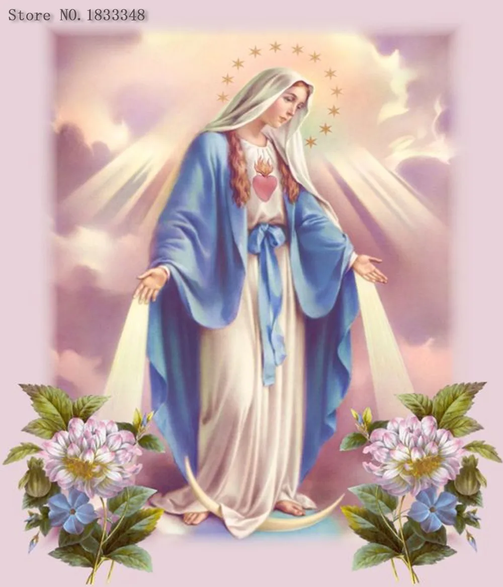 Богоматерь 5d алмазная картина религия Православная икона изображение горного