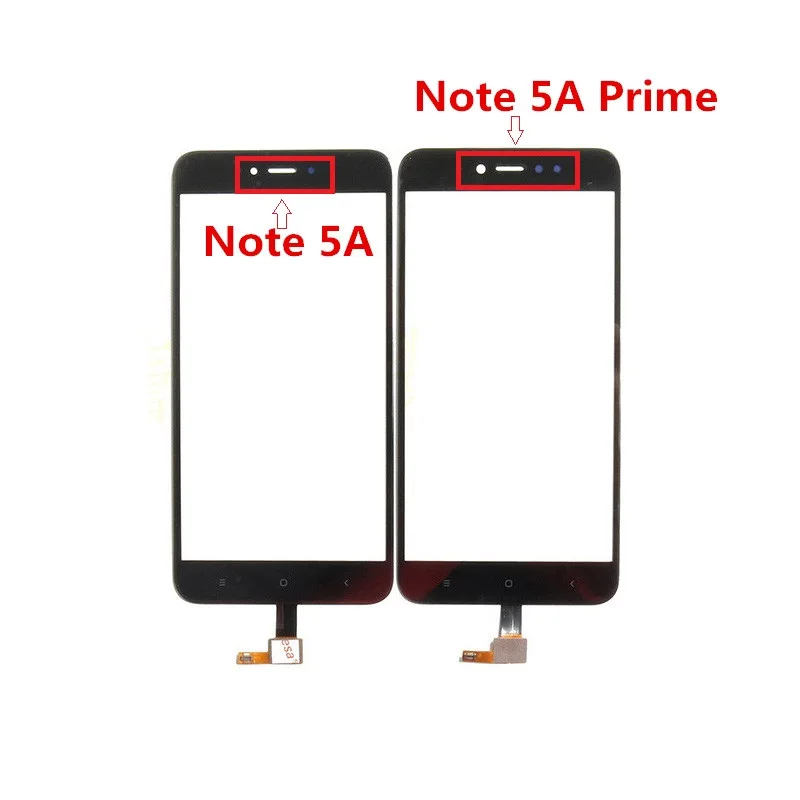 Сенсорный экран для Xiaomi Redmi Примечание 5A/Note5A Prime Передняя стеклянная крышка ЖК