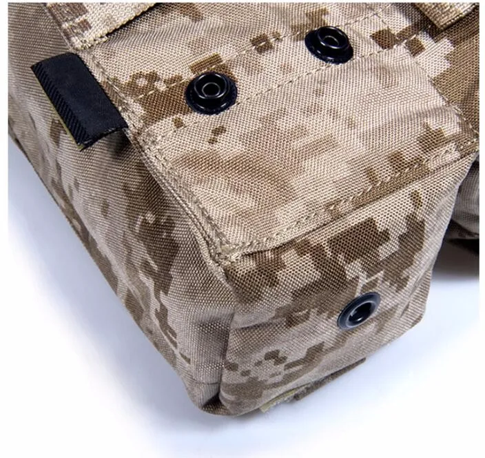 FLYYE MOLLE нейлон MOLLE AK двойной патронов подсумок Военная кордюра PH-M007