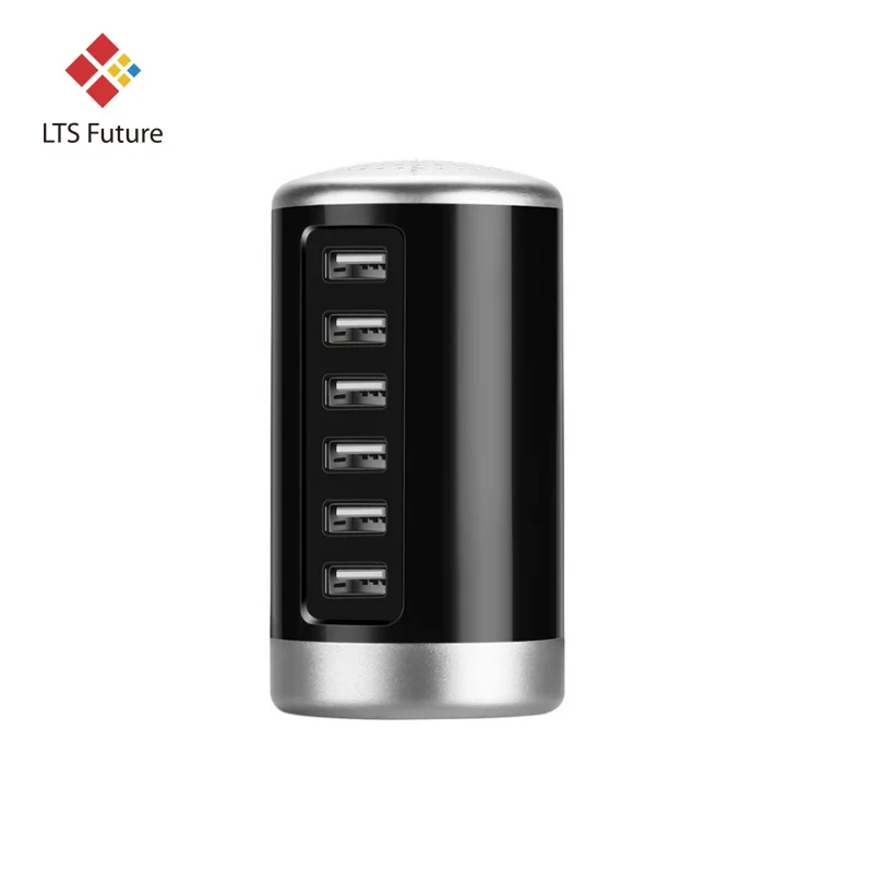 USB Зарядное устройство станции для iphone iPad Sumsung путешествия концентратора док 6 usb