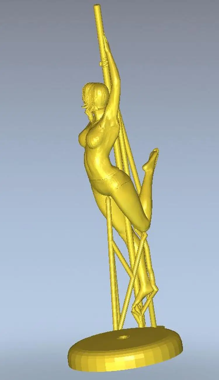 3d модель рельef для ЧПУ или 3D принтеров в формате STL статуя dancer_2|3d model relief|3d relief modelfor