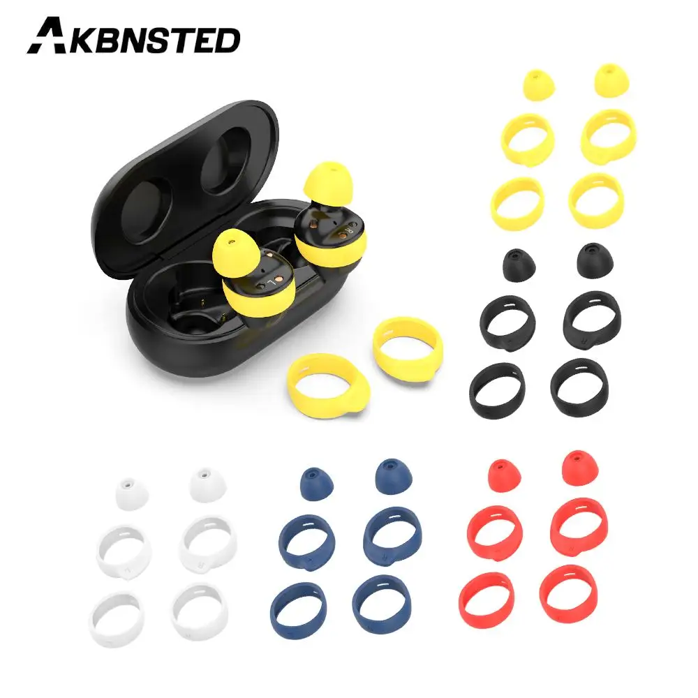 AKBNSTED 2019 силиконовый защитный чехол для ушей Samsung Galaxy Buds беспроводные Bluetooth