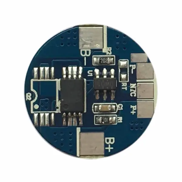 10 шт. 1S 18650 Защитная печатная плата литий ионного аккумулятора A D:18 мм PCB PCM