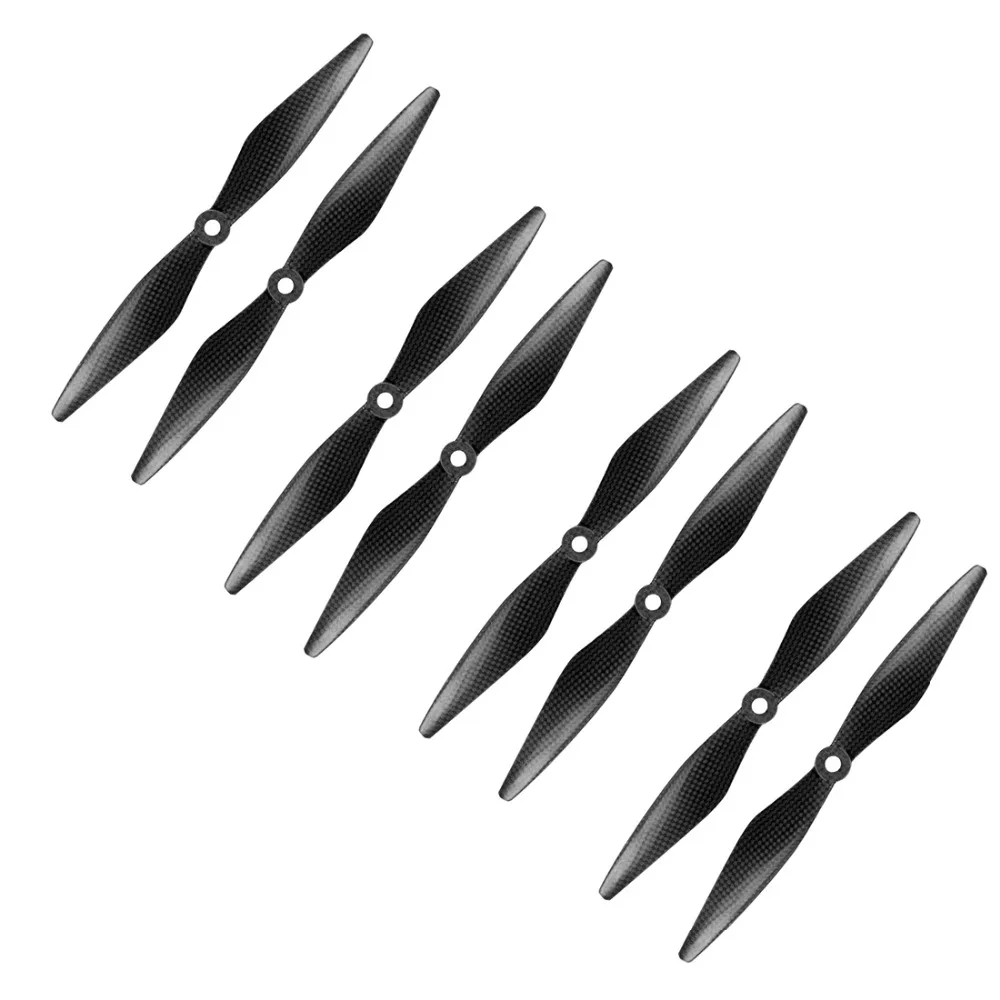 JMT 1 пара 10x3,8 карбоновый Пропеллер CW CCW 1038 для DJI F450 F550 10 дюймов 1" Аксессуары для дрона части черный цвет части 02430