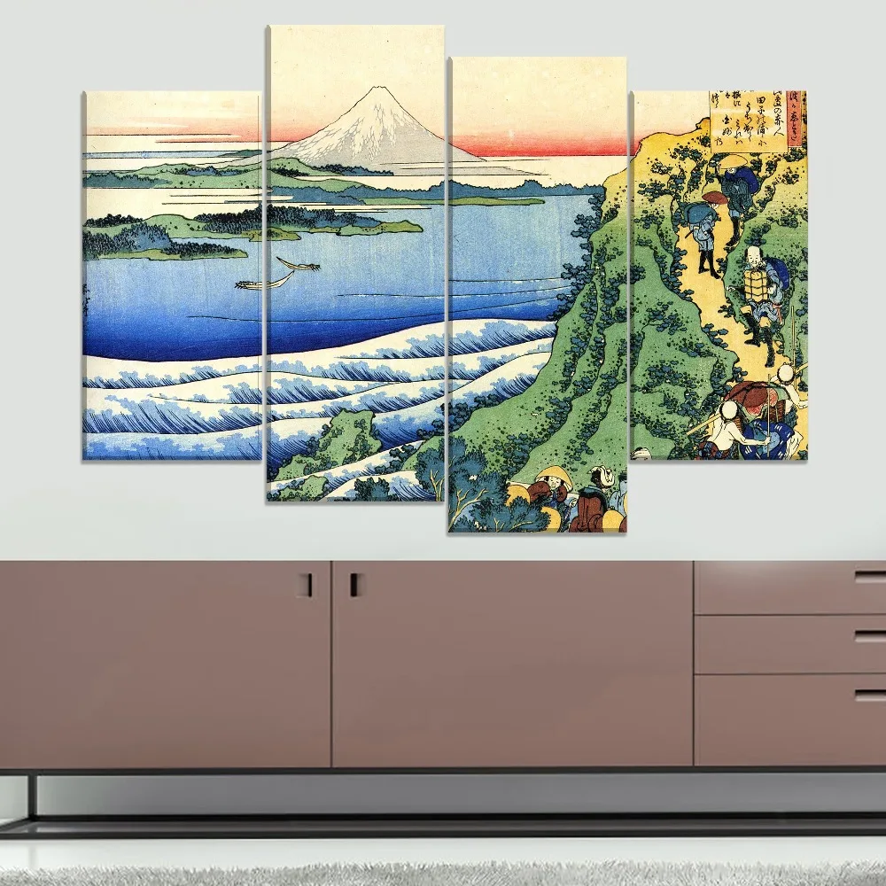 Японский Стиль пейзажная живопись топовых холст HD с современного искусства
