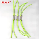 6 шт., эластичная Рогатка из натурального латекса, 4 полоски