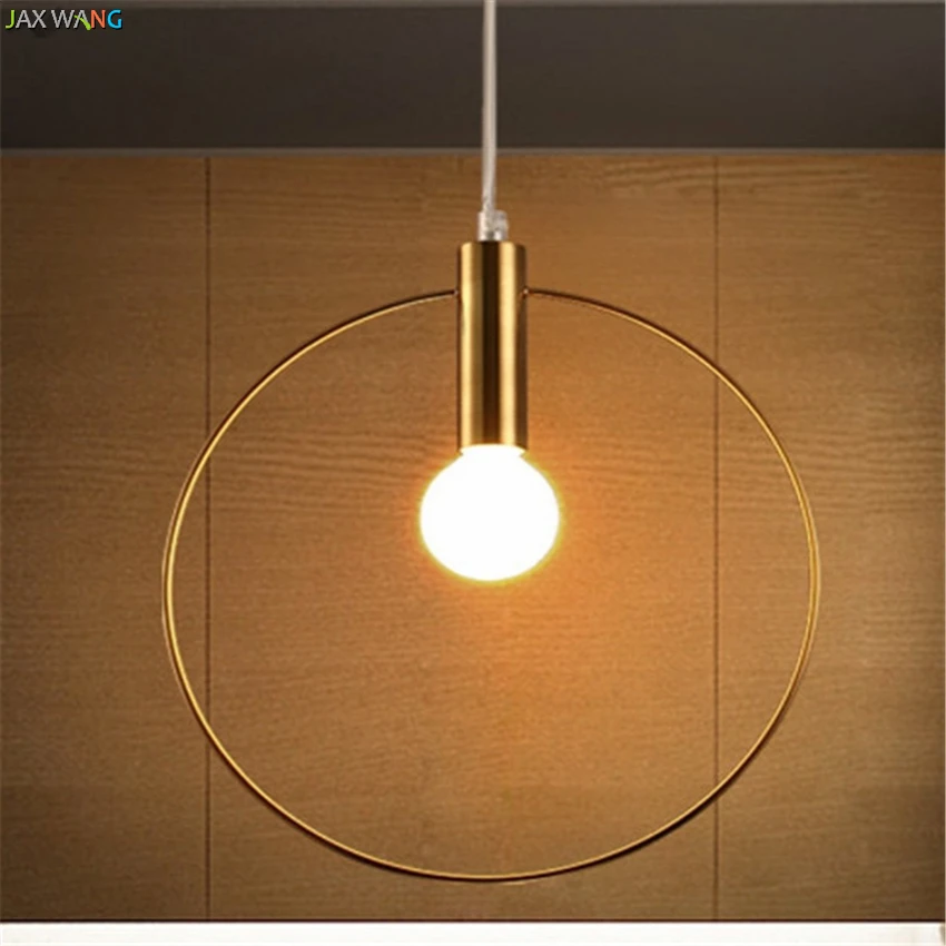 Современные подвесные светильники JW _ для вестибюля столовой одно кольцо