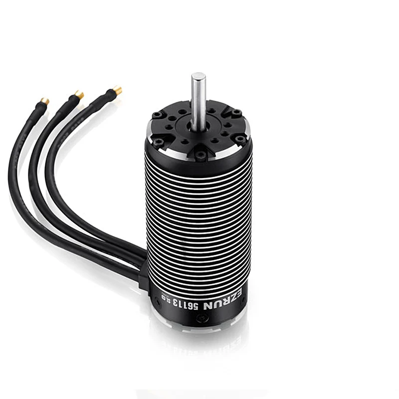 Щеточный электронный регулятор скорости HobbyWing EZRUN 56113SL 800KV, для детей от 3 до 8 лет S Встроенный температурный Сенсор 4-Сенсор меньше Бесщеточный внутренний двигатель для 1/5 RC автомобиль
