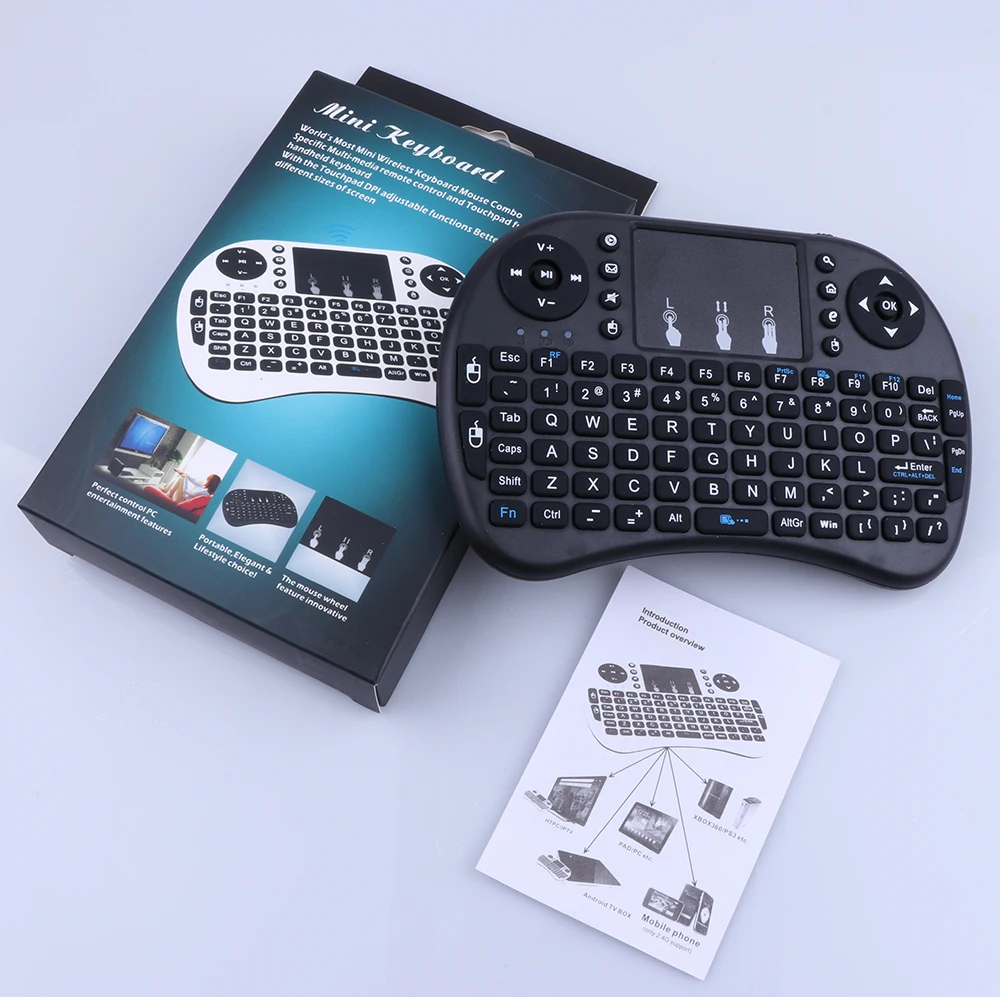 i8 air mouse Wireless Mini Keyboard English with Touchpad Gaming Muti-function Keyboards for android Smart TV Box | Электроника