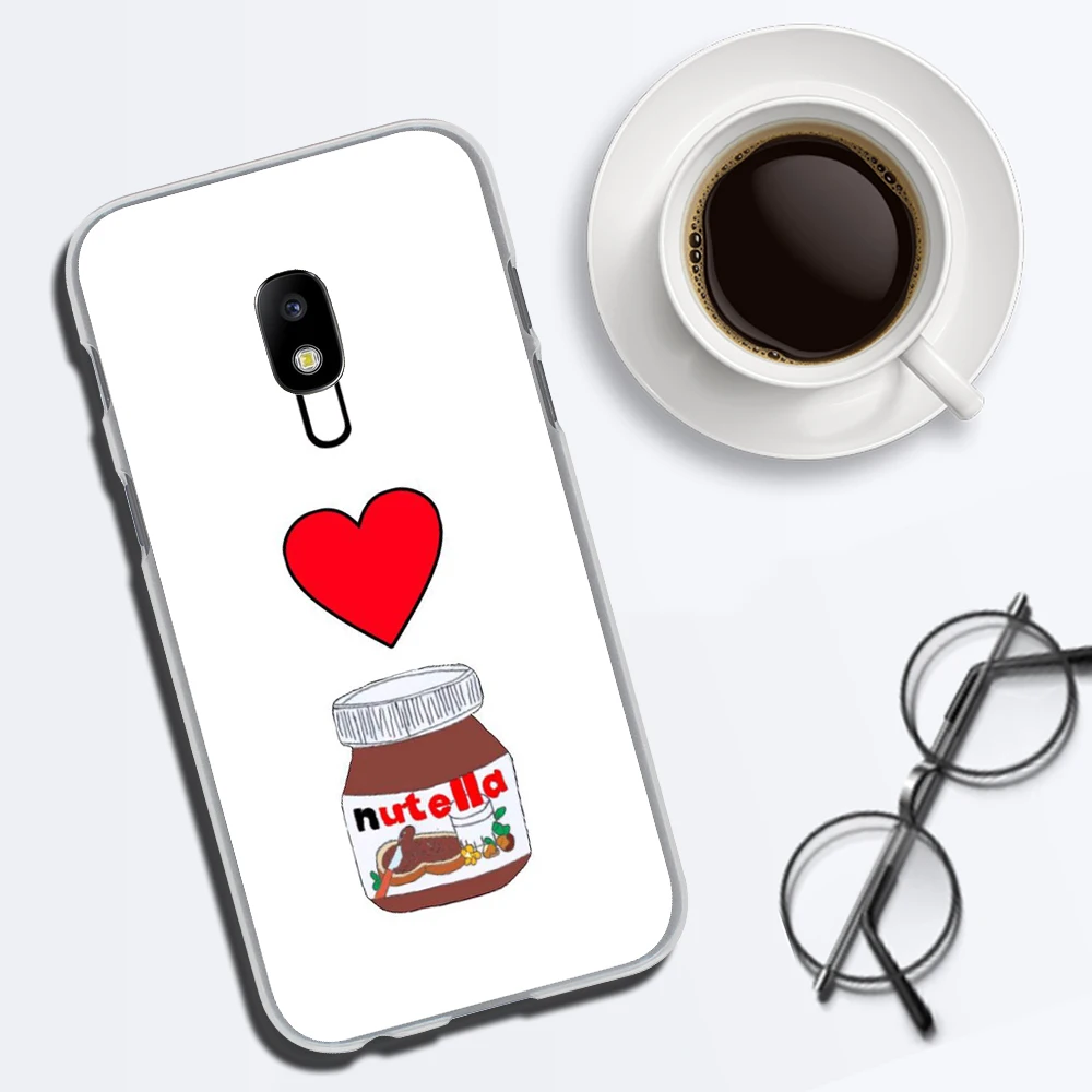 Милый чехол для телефона Lavaza chocolate Food Tumblr Nutella Samsung Galaxy J8 J7 Duo J6 J5 J4 Plus 2018 2017 2016 J2 J3 Prime