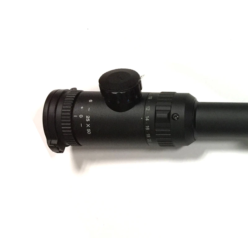 SKWoptics 6-25x50 боковая фокусировка 30 трубка прицел большой дальности. 308. 338 освещенный прицел охотничья цель высокое качество сетка