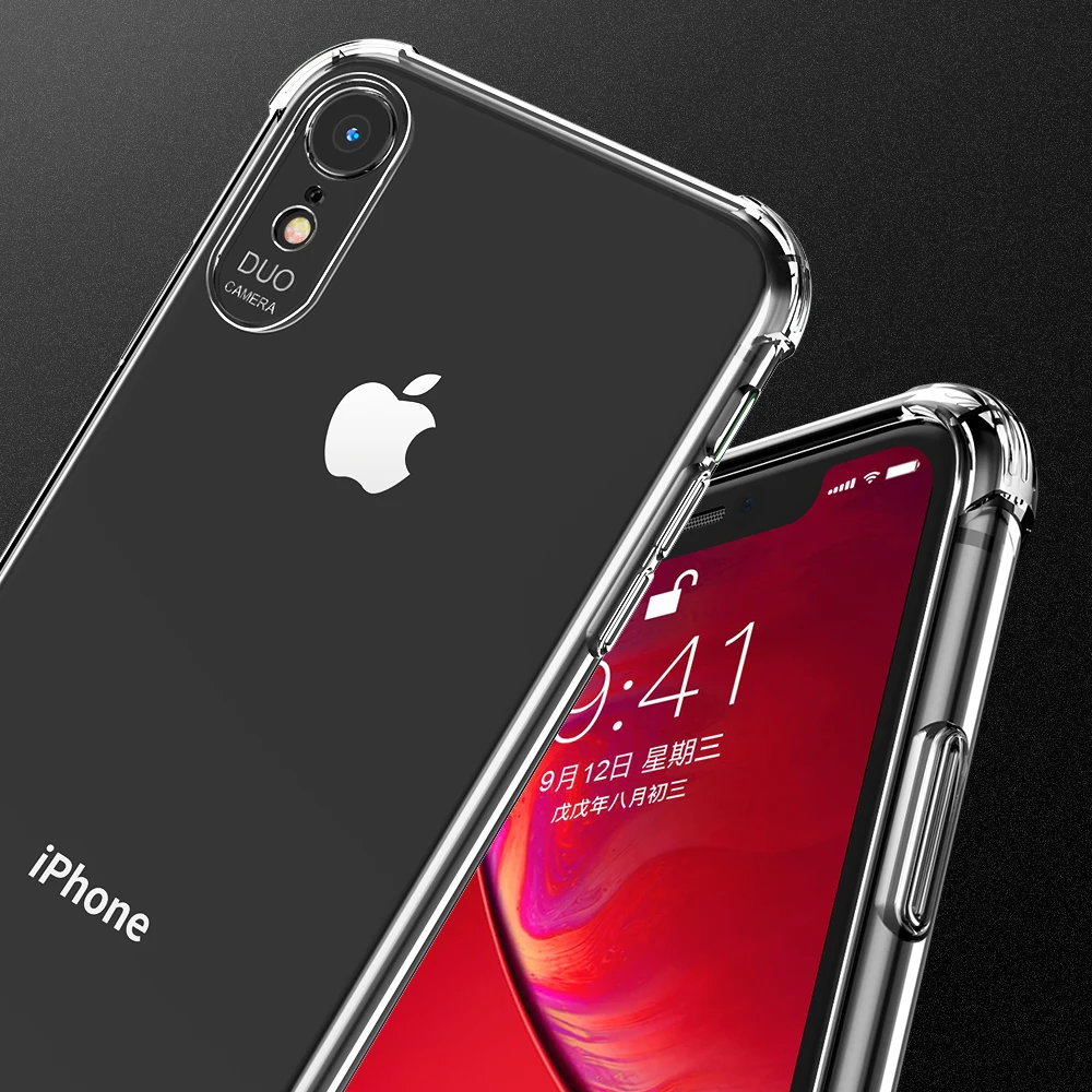 MSVII для iPhone8 TPU мягкий чехол для iPhone 8 чехол s для iPhone XS XR роскошный защитный чехол для iPhone X 7 6 6s противоударный