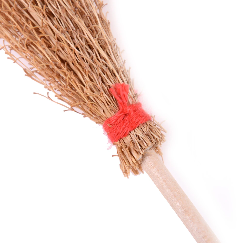 1:12 Кукольный домик моделирования мебель миниатюрный деревянная метла Кухня