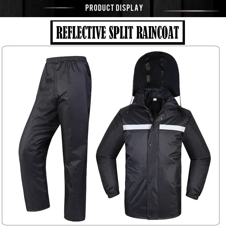 SPARDWEAR Водонепроницаемая дышащая Светоотражающая Мужская куртка и штаны набор из