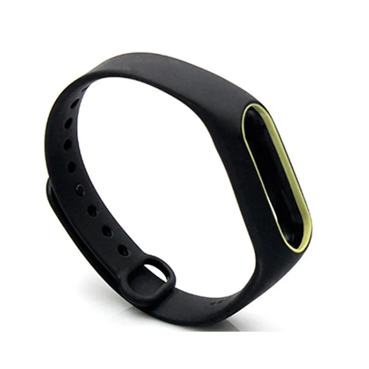 Pulsera Mi Band 2 наручный ремешок Miband 2 Замена для силиконового ремешка чистый и специальный двухцветный впрыск с защитой от потери