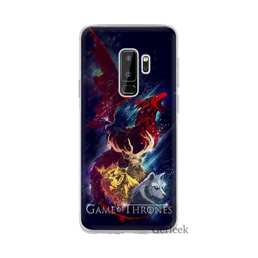 Desxz Throne игры Чехол для телефона samsung Galaxy S3 S4 S5 S6 S7 край S8 S9 S10 S10e плюс Примечание 8 9