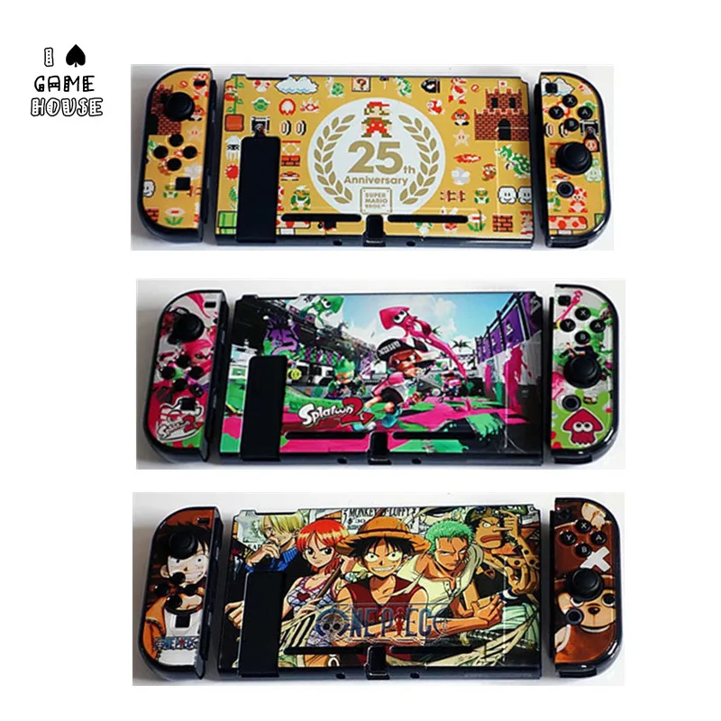 Чехол FoPcc для Nintendo Switch с ярким рисунком и жестким кристаллом|Чехлы| |