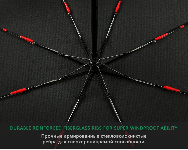 RST Классический английский стиль зонтик для мужчин Автоматический Сильный ветрозащитный 3 раза зонтик дождя женщин бизнес мужской качество зонтик