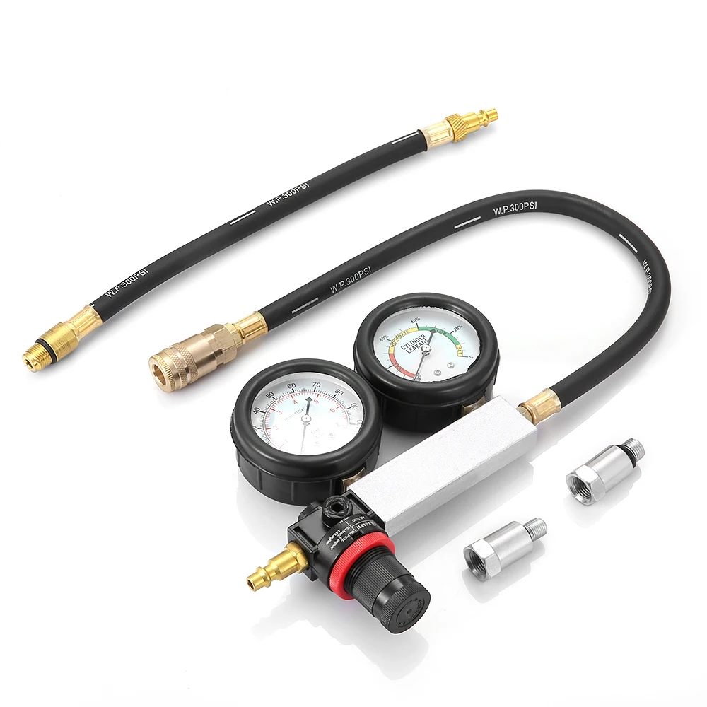 Автомобильный цилиндр утечки тестер метр комплект бензиновый газовый двигатель