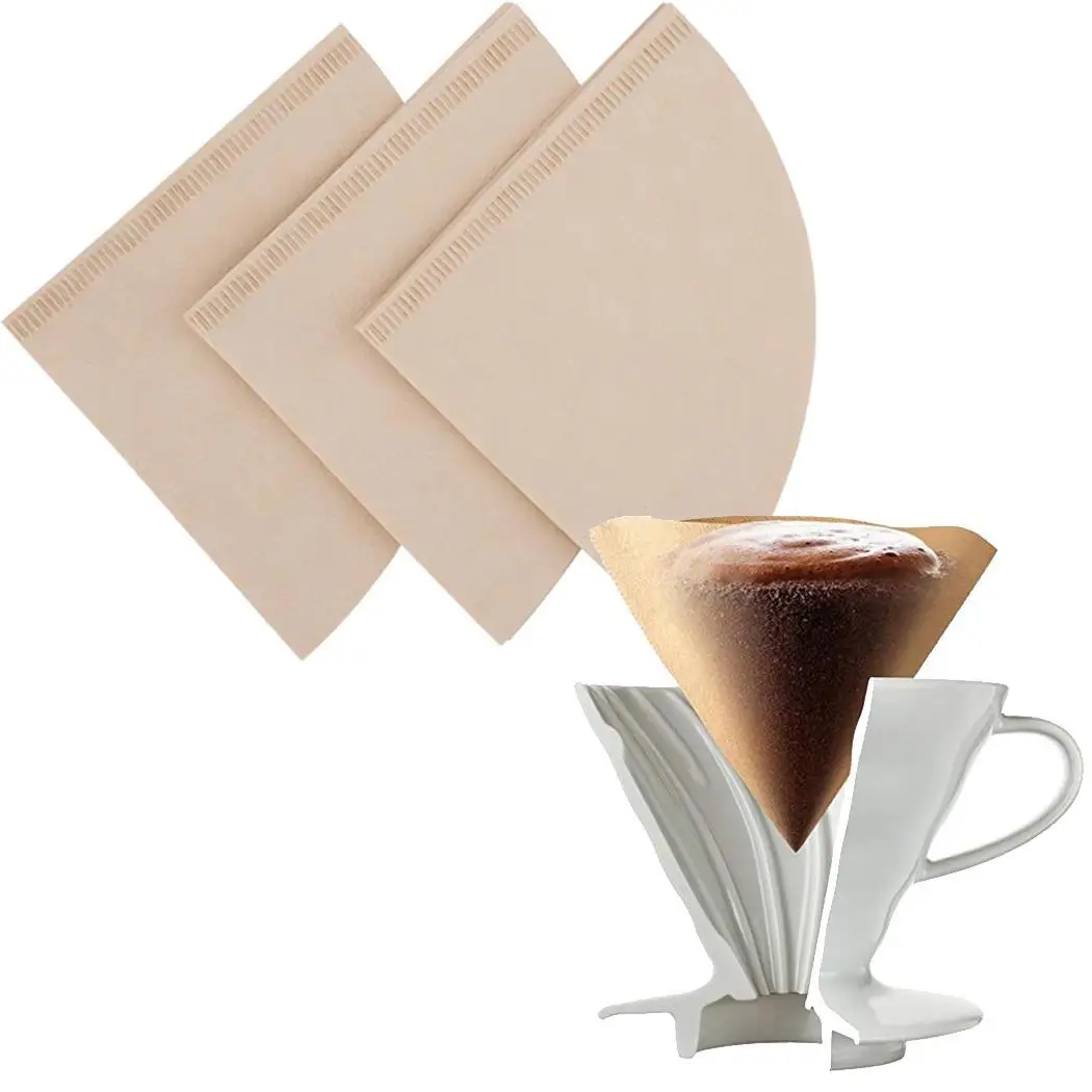 Прочный практичный портативный твердый одноразовый для кофе 3 4 чашки фильтры