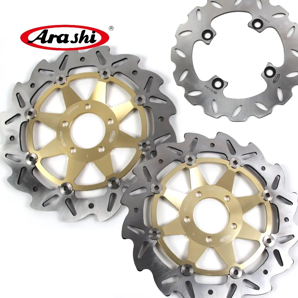 Араши 1 комплект для KAWASAKI Z1000 2003 2004 2005 2006 CNC Передние Задние тормозные диски Z750 Z 750