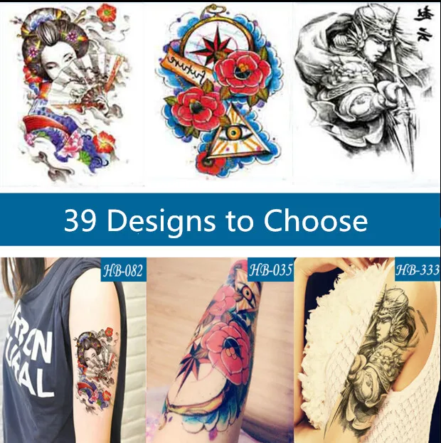 1 шт. водостойкая Временная 3d татуировка для мужчин и женщин|temporary tattoos body art|body