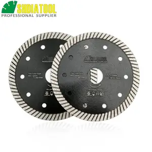 SHDIATOOL 2 шт 125 мм алмазные сверхтонкие лезвия с горячим прессованием, турбо жесткий материал, керамическая плитка, гранит, режущий диск