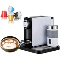 automatic espresso machine fashionable capsule coffee maker with milk frother