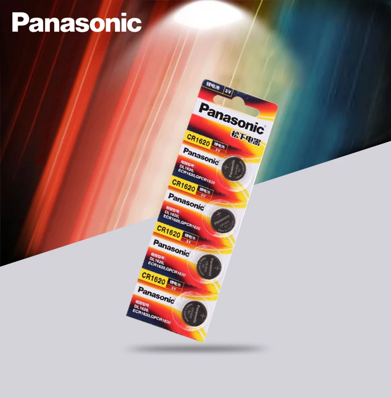 4 шт./лот продукт Panasonic cr1620 кнопочные батареи для часов 3 В литиевая батарея CR 1620 пульт дистанционного управления калькулятор