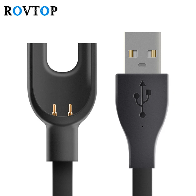 Rovtop зарядное устройство для Xiaomi Mi Band 2 3 4 зарядное устройство кабель для передачи данных Док-станция зарядный кабель для Xiaomi Mi Band 2 3 4 USB зарядное устройство Z2
