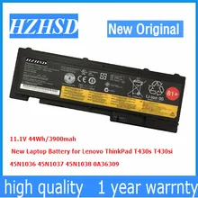 11.1V 44Wh Original New T430s T420S Laptop Battery for Lenovo ThinkPad  45N1036 45N1037 45N1038 0A36309