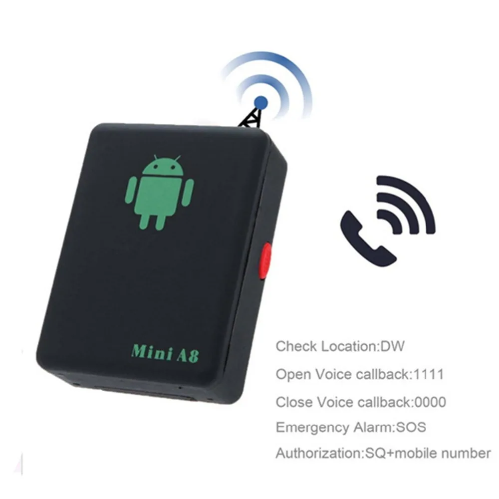 Mini A8 Real Time Vehicle Bike Car Kids Pet GPS Tracking GSM/GPRS/GPS Tracker CAIRUTE Mini Portable Global Locator
Mini A8 Real Time Vehicle Bike Car Kids Pet GPS Tracking GSM/GPRS/GPS Tracker CAIRUTE Mini Portable Global Locator