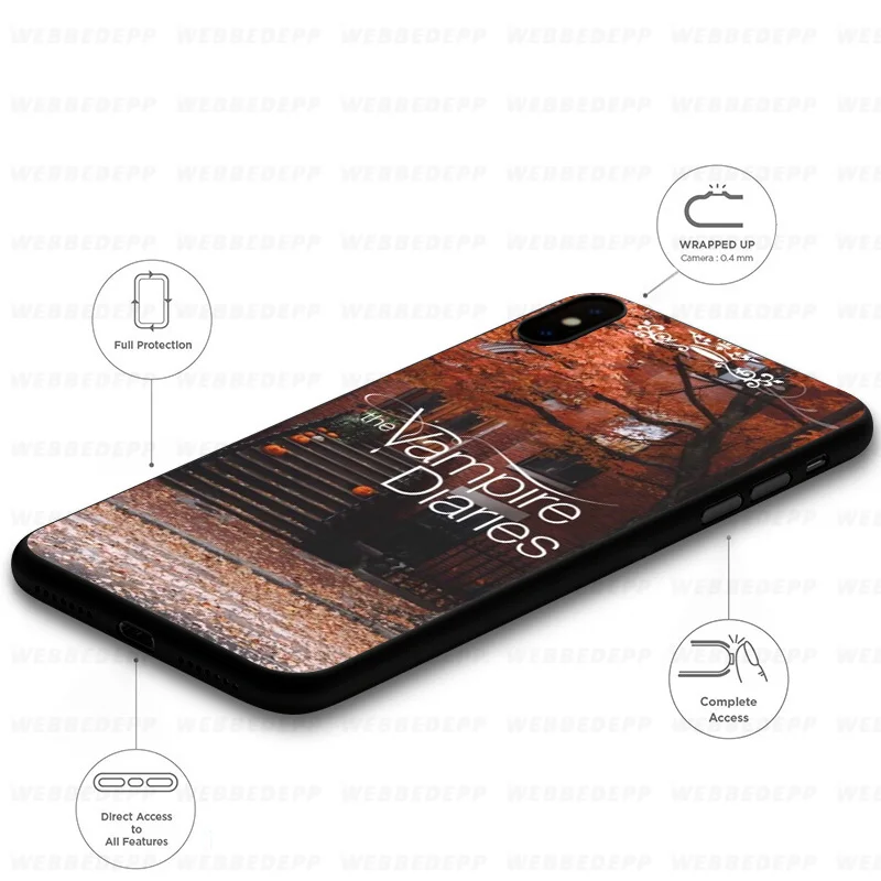 Дневники вампира Stefan мягкий чехол для Huawei Mate Honor 20 6A 7A 7C 7X 8 9 9X 10 View Lite Pro 30 |