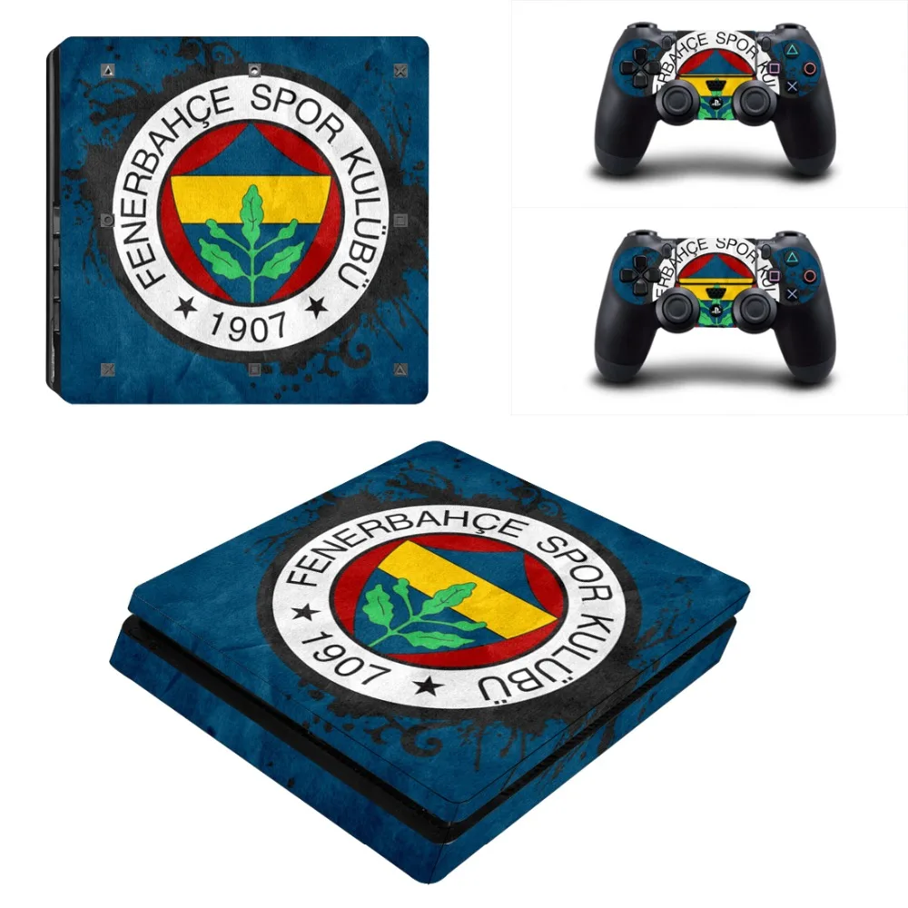 Тонкая наклейка Fenerbahce Spor Kulubu PS4 для консоли Sony PlayStation 4 и контроллеров Dualshock