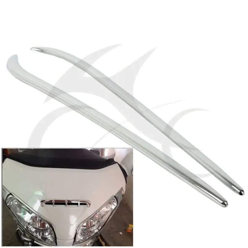 

Обтекатель для бровей ABS Chrome для Honda Gold Wing GL1800 2001-2011 08 09 10
