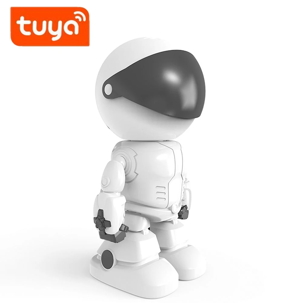 1080P Alexa echo tuya, детский монитор, робот-камера, 1080 P, HD сеть, IP, ночное видение, обнаружение движения, двухсторонняя аудио камера, домашнее животное, умный дом - Цвет: 1080P