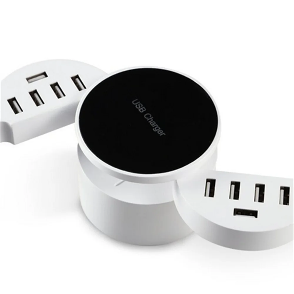 Многозарядное устройство 40 Вт 10 портов USB 8A умная Адаптивная настольная зарядная