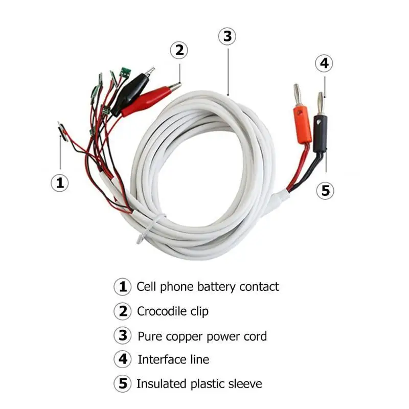 Boot Test Cable Repair Tool Phone Service DC Power Supply Current Testing Cord Wire for iPhone 4-8X 1PCS | Обустройство дома