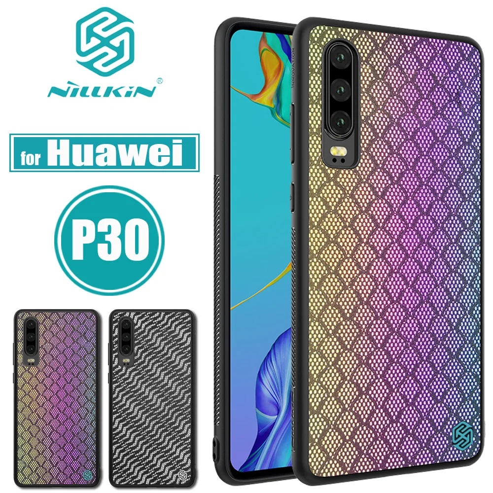 Nilkin huawei P30 чехол s huawei P 30 чехол Nillkin мерцающий чехол Роскошный гибкий TPU PC Блестящий светильник для телефона huawei P30