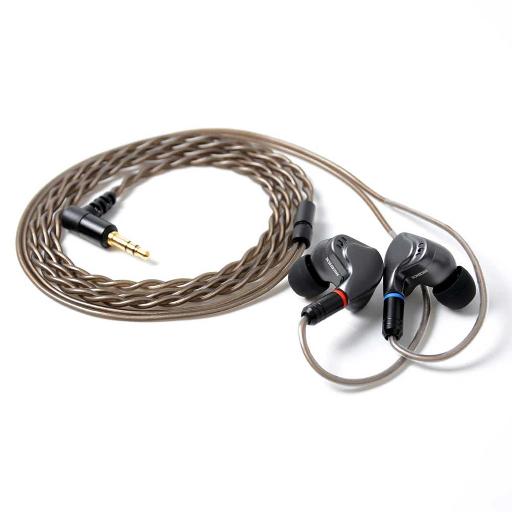 NICEHCK M6 4BA+ 2DD гибридный 6 шт в ухо наушник HIFI металлические наушники-вкладыши гарнитура монитор наушники с MMCX съемный кабель