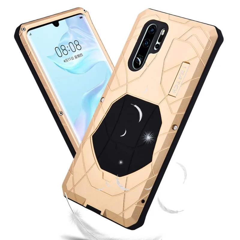 Для huawei 30 Pro корпус авиации Алюминий сплав металл+ кремнезема задняя крышка для huawei P30 Lite/P30 телефон случаях