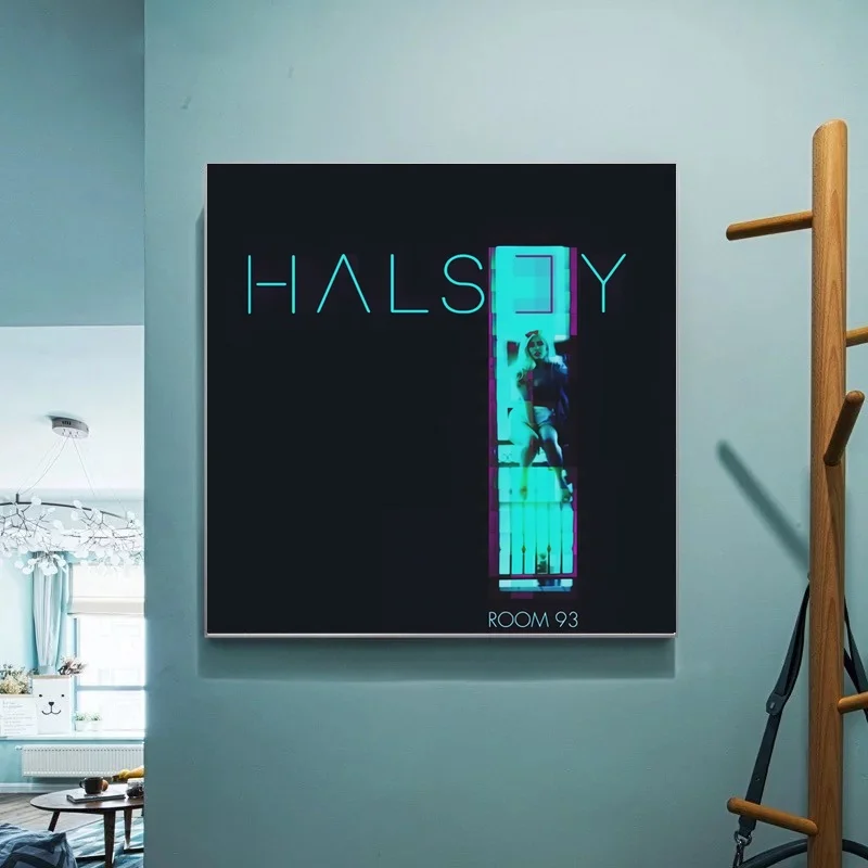 Постер Halsey для комнаты 93 музыкальный альбом холст настенные картины гостиной без
